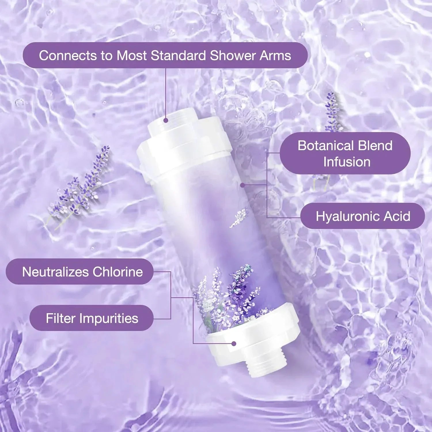 Shower Filter With Vitamin C And Aromatherapy