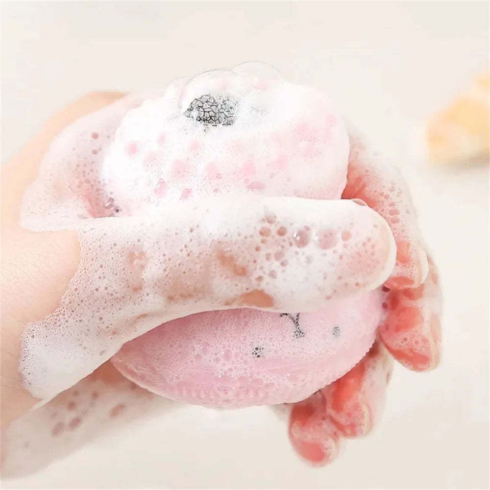 Face And Skin Cleaning Scrub Pink